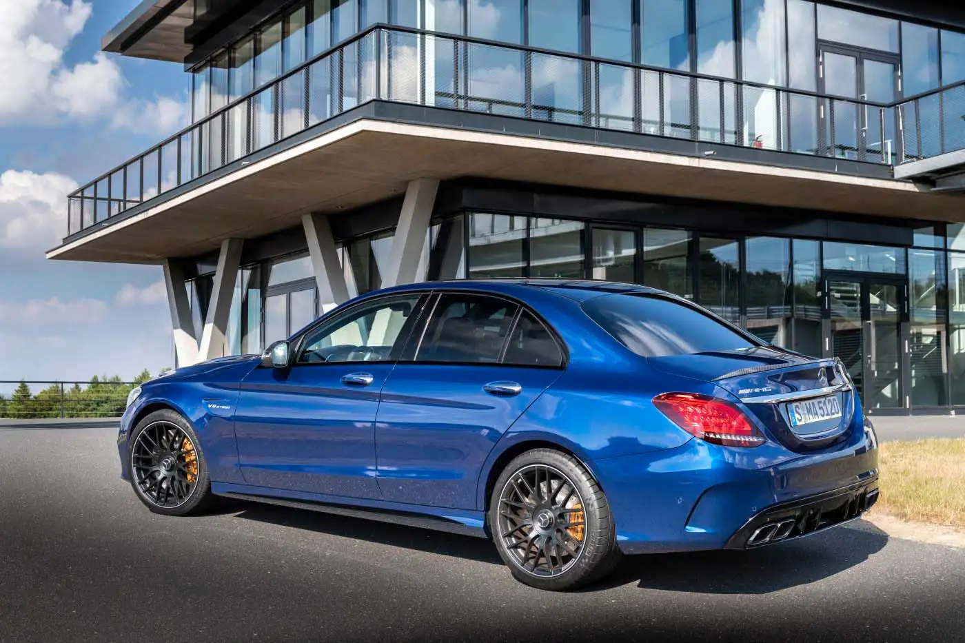 2020 Mercedes-Benz C-Class Sedan AMG C 63 S - view 2