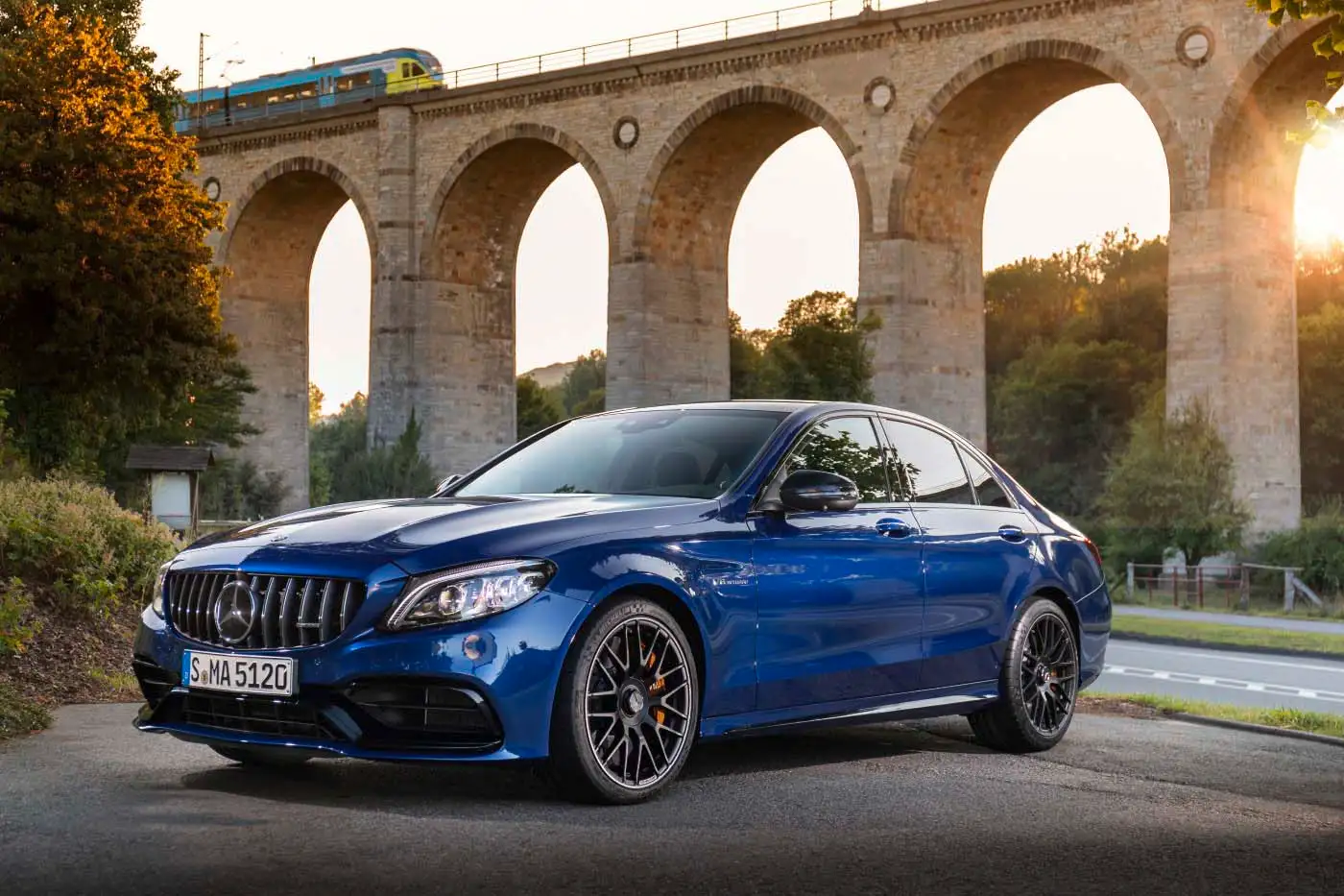 2020 Mercedes-Benz C-Class Sedan AMG C 63 S - view 3