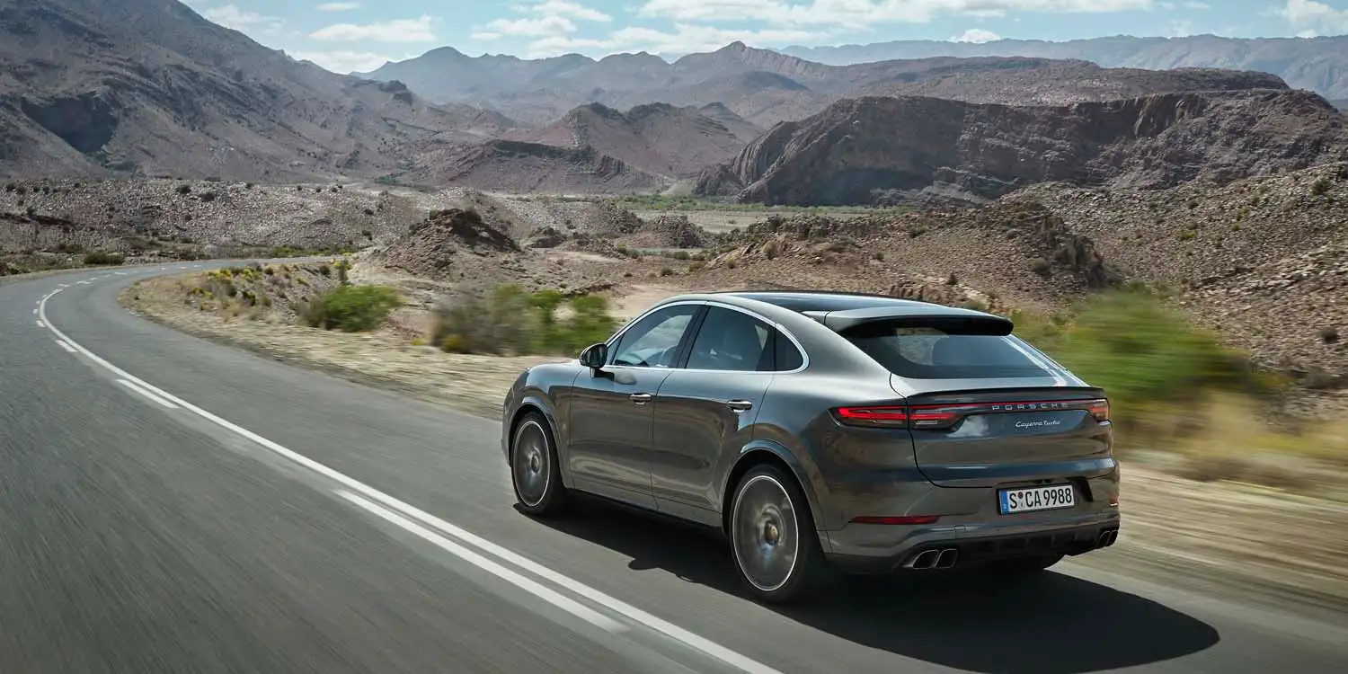 2022 Porsche Cayenne Turbo Coupe Base Trim - view 2