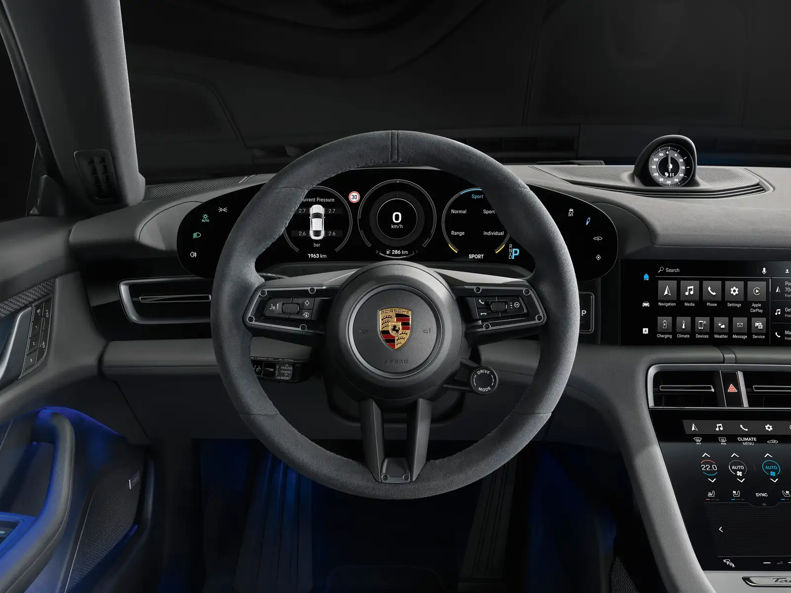 2023 Porsche Taycan 4S Base Trim - view 4